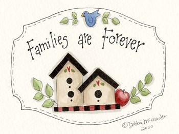Families Are Forever by Debbie McMaster art print