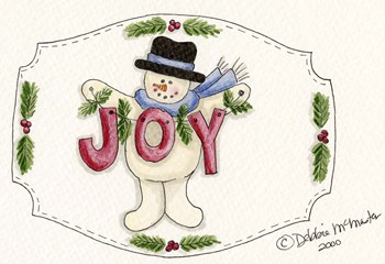 Joy by Debbie McMaster art print