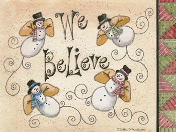 We Believe by Debbie McMaster art print