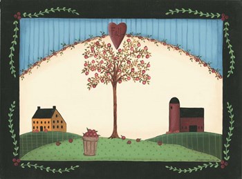 Fall Tree by Debbie McMaster art print