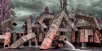 Vaillancourt Fountain by Giuseppe Torre art print