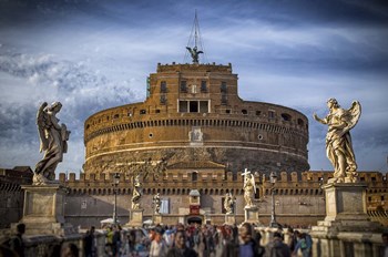 Way over the Tevere by Giuseppe Torre art print
