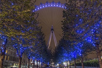 Blue Lights by Giuseppe Torre art print