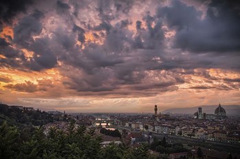 Bloody Sky by Giuseppe Torre art print