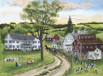 End of the Day by Bob Fair art print