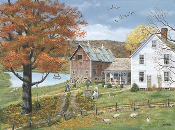 Fair Gone Fishing by Bob Fair art print