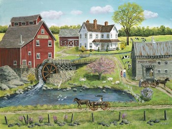 Granger&#39;s Mill by Bob Fair art print