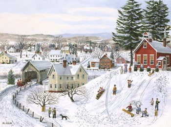 Winter Recess by Bob Fair art print