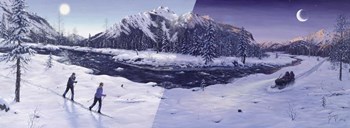 Large Mural by Jeff Tift art print