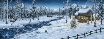 Mountain Holiday by Jeff Tift art print