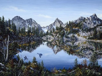Gem Lake by Jeff Tift art print