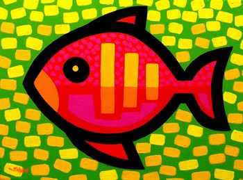Big Fish by John Nolan art print