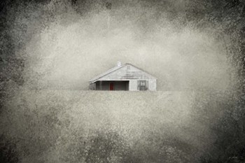 Red Door Farmhouse by Jai Johnson art print