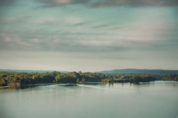 Sunrise On The River by Jai Johnson art print