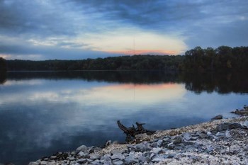 Sunset At Lake Graham 2 by Jai Johnson art print