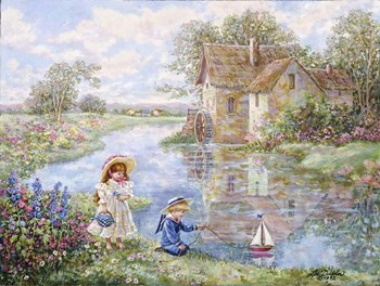 Ship Ahoy by Lee Dubin art print