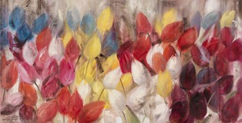Tulips by Li Bo art print