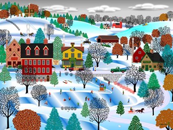 Krinkle Creek by Mark Frost art print