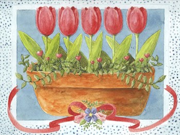 Tulips by Melinda Hipsher art print
