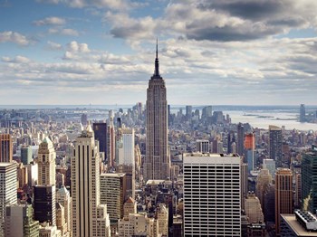 NYC The Empire by Nina Papiorek art print