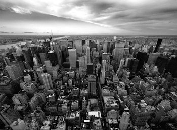 NYC Uptown by Nina Papiorek art print