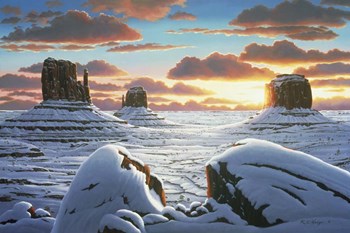 Tres Hombres by R.W. Hedge art print