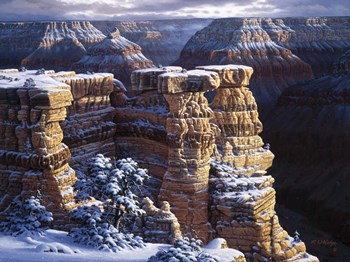 Three Kings by R.W. Hedge art print