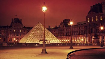 Louvre by Sebastien Lory art print