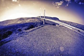 Lunar Viaduct by Sebastien Lory art print