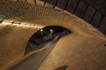 Under The Bridge by Sebastien Lory art print