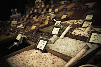 Salt Shelves by Sebastien Lory art print