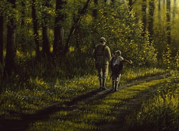 First Bird by Wilhelm J. Goebel art print