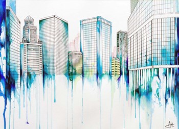 Nightowl by Marc Allante art print