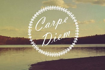 Carpe Diem by Vintage Skies art print