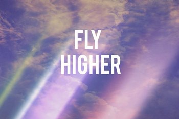Fly Higher by Vintage Skies art print
