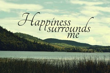 Happiness by Vintage Skies art print