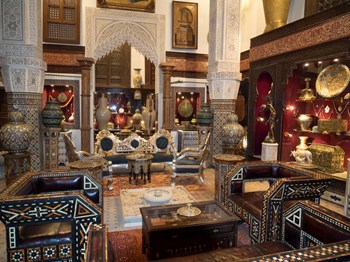 Antique Store in the Souk, Fes, Morocco by Panoramic Images art print