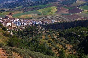 Village of Alhama de Granada, Granada Province, Andalucia, Spain by Panoramic Images art print