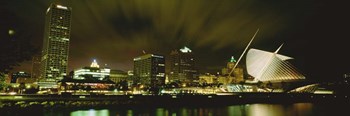 Milwaukee Art Museum, Milwaukee, Wisconsin by Panoramic Images art print
