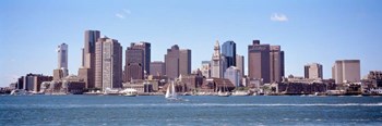 Waterfront Buildings, Boston, Massachusetts by Panoramic Images art print