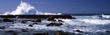 Three Tables, North Shore, Oahu, Hawaii by Panoramic Images art print
