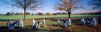 Cannons Valley Forge National Historical Park, PA by Panoramic Images art print