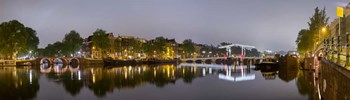 Magere Brug, North Holland, Netherlands by Panoramic Images art print