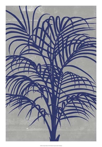 Chromatic Palms I by Jennifer Goldberger art print
