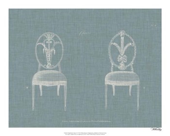 Hepplewhite Chairs IV by Hepplewhite art print