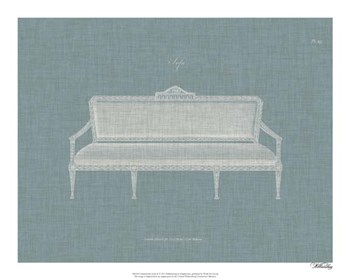 Hepplewhite Sofas II by Hepplewhite art print
