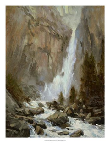 Yosemite Falls by Chuck Larivey art print