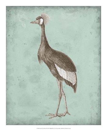 Sepia &amp; Spa Heron II by Vision Studio art print