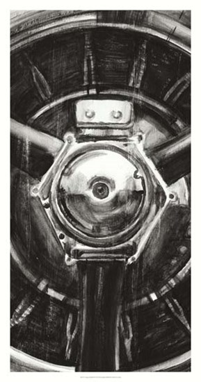 Vintage Propeller II by Ethan Harper art print