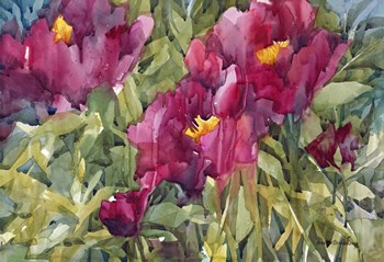 Burgeoning Blossoms by Annelein Beukenkamp art print